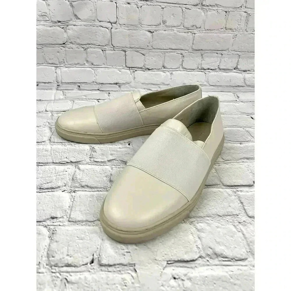Lori Goldstein Slip On Shoes Sz 9 M Ash Grey Leather Cushion Womens Brint - Picture 6 of 8